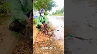 Stop the Flood Unclogging Storm Drains After Heavy Rains [upl. by Ahsiret925]