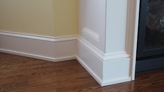 How to install shoe molding tips on designing interior trim and molding by Jon Peters [upl. by Rebmik93]