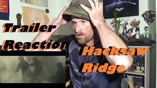 Hacksaw Ridge  Official Trailer Reaction [upl. by Anastasius]