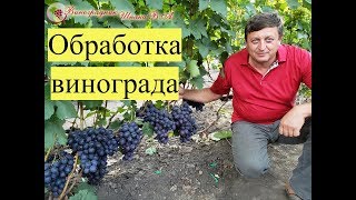 Схема обработки винограда [upl. by Maise]