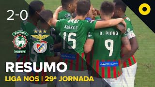 Marítimo 20 Benfica  Resumo  SPORT TV [upl. by Kremer]