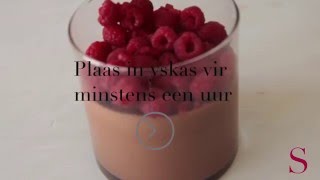 Die heel maklikste sjokolademousse  met net 3 bestanddele [upl. by Assecnirp]