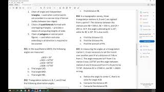 Triangulation  Surveying Lesson 12 [upl. by Voe160]