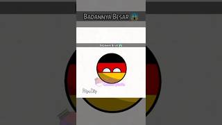 Badannya Besar 🗿  countryballs countryball fyp memes meme flipaclip capcut shorts [upl. by Allbee]