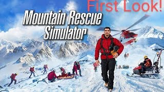 Mountain Rescue Simulator PS4  First Look  Is it Good or Bad [upl. by Ettenrahc663]