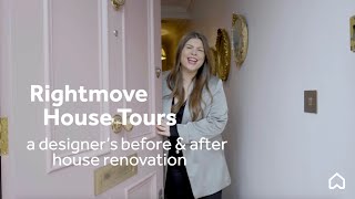 Inside a designers before and after house renovation  House Tours [upl. by Nestor]