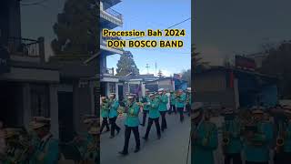 Eucharistic procession 2024 Don Bosco Band [upl. by Nezah42]