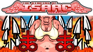 The Binding of Isaac REBIRTH BRIMSTONE  MOMS KNIFE  MOMS EYE [upl. by Einavoj]