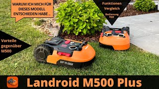 Worx Landroid M500 Plus  Ein genialer Rasenroboter [upl. by Anima71]