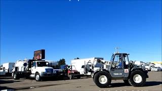 TEREX ROUGH TERRAIN TELESCOPIC FORKLIFT FOR SALE [upl. by Wootan]