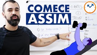 Como é um TREINO DE INICIANTE na ACADEMIA  Saúde na Lousinha nº5 [upl. by Ken]