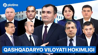 Qashqadaryo viloyat hokimligi rahbariyati [upl. by Norehc]