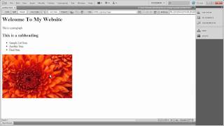 9  Introduction To Dreamweaver Tutorial CS5 [upl. by Ataeb]