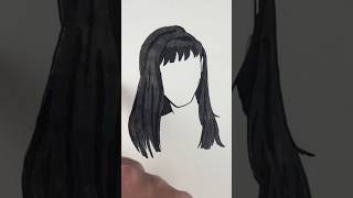 Different Female Hairstyles  Drawing [upl. by Parik]