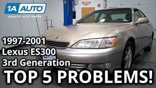 Top 5 Problems Lexus ES300 Sedan 3rd Generation 19972001 [upl. by Argus750]