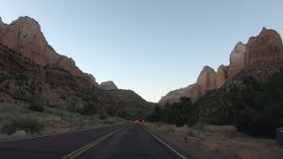 Driving into Zion National Park [upl. by Georgia915]