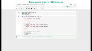 Codeium in Jupyter Notebooks [upl. by Nugesulo]