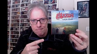 Review Saxon Carpe Diem heavy metalNWOBHM [upl. by Dowdell712]