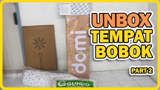 Unbox Matras Protector TURU 90x200 dan Bantal GUHDO [upl. by Tavie]