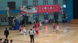 Qtr3 NSG2022 C Div Basketball Finals  Hwa Chong Inst vs Jurong Sec [upl. by Walburga]