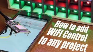 How to add WiFi Control to any project  ESP32 Beginners Guide [upl. by Okiron]