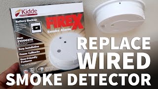 How to Replace Hardwired Smoke Detector – Safely Update Your Smoke Detectors with Kidde FireX [upl. by Os]