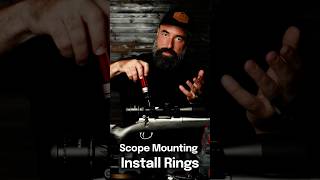 How to Mount a Rifle Scope  Install Base and Rings  4 of 11 [upl. by Ydieh269]