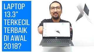 Laptop 133quot Terkecil Layar 4K Cantik dan Kencang Review Dell XPS 13 9370  2018 Indonesia [upl. by Icrad]