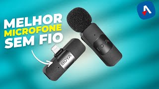 MELHOR Microfone SEM FIO PARA iPhone o mais BARATO de todos  Boya ByV1 [upl. by Knapp357]