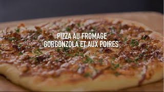 Pizza au fromage gorgonzola et aux poires de Panasonic [upl. by Daiz]