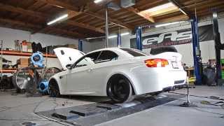 Loud Supercharged BMW E93 M3 Dyno [upl. by Loram]