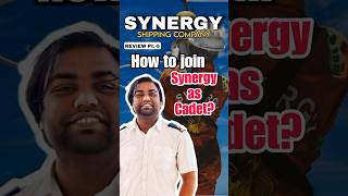 Synergy shipping company review part5How to join Synergy as Cadetmerchantnavy ytshorts synergy [upl. by Aniarrol]