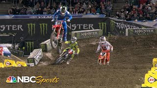 2023 Supercross Round 2 in Oakland  EXTENDED HIGHLIGHTS  21823  Motorsports on NBC [upl. by Dayiz903]