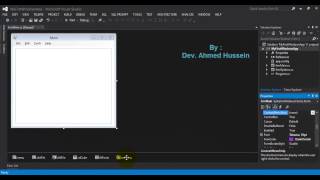 58  WinForms C  Application Context Menu  واجهات الويندوز بلغة السي شارب  قائمة سياق التطبيق [upl. by Giacopo270]