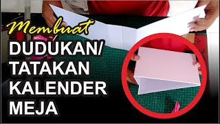 cara membuat dudukan kalender meja [upl. by Stanleigh]