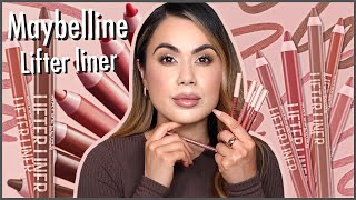 Maybelline Lifter Liner Lip Liner With Hyaluronic Acid Review [upl. by Einaeg368]