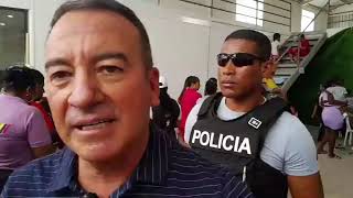 🔴 Esmeraldas  Gobernador JavierBuitrón en atención en Tonsupa por parte del Gobierno Nacional [upl. by Augustus]