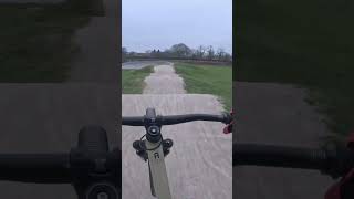 Pump track fun mtb pump jumps [upl. by Anavlis]