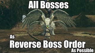 Beating Dark Souls in Reverse Boss Order All Bosses [upl. by Dorella]