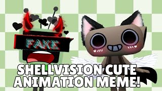 CUTE SHELLVISION ANIMATION MEME [upl. by Aeneas]