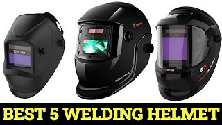 TOP 5 Best Welding Helmet 2024 buying guide [upl. by Eriam]