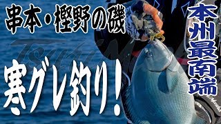 シロモッチ・本州最南端の磯で寒グレ釣り！ [upl. by Jain]