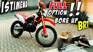 INI ISTIMEWA ‼ Di Jual CRF 150L Full Modif Bore Up BRT Caramic  Siap Trabas [upl. by Weissberg]