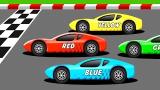 Colors with Racing Cars [upl. by Litta]