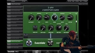 Eventide H9  Bass Guitar Part 2 [upl. by Ahsiniuq]