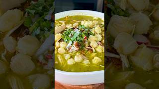 Chicken Pozole Verde de Pollo shorts [upl. by Nasar717]