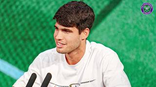 The emotions of winning Wimbledon  Carlos Alcaraz  PostFinal Press Conference  Wimbledon 2024 [upl. by Nole]