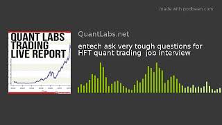 Rentech ask very tough questions for HFT quant trading job interview [upl. by Brunhilda845]