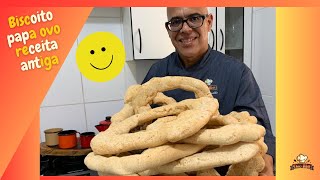 Biscoito papa ovo da roça e da minha infância com poucos ingredientes [upl. by Aihppa163]