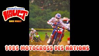 1985 Motocross des Nations from Gaildorf West Germany [upl. by Demaggio]